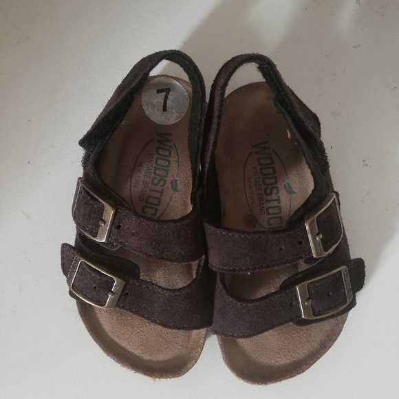 NWOT Woodstock sandals - Picture 1 of 2